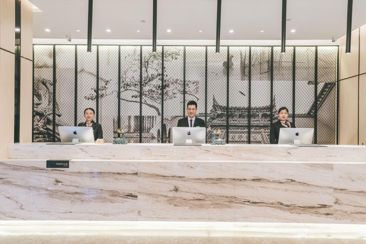 Atour Hotel Haining Leather City South Gate Exterior photo
